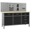 Berkfield Workbench with Four Wall Panels 1