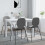 Berkfield Dining Table White 114x71x75 cm Solid Rubber Wood 1