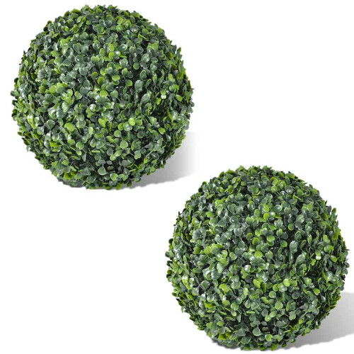 Berkfield Artificial Boxwood Balls 2 pcs 35 cm