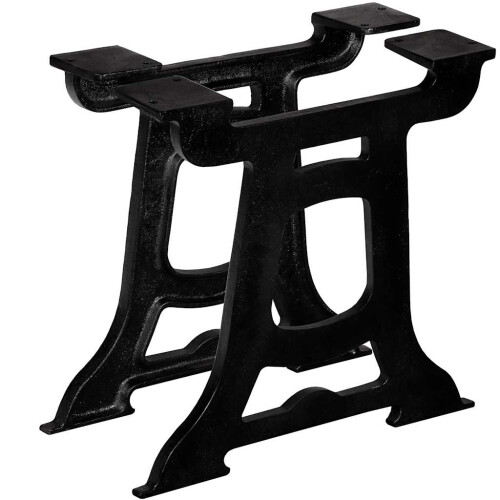 Berkfield Coffee Table Legs 2 pcs Y-Frame Cast Iron