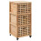 Berkfield Bathroom Cabinet 41x41x91 cm Solid Walnut Wood 1