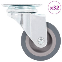 Berkfield 32 pcs Swivel Casters 50 mm
