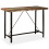 Berkfield Bar Table Solid Reclaimed Wood 150x70x107 cm 1
