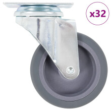 Berkfield 32 pcs Swivel Casters 75 mm