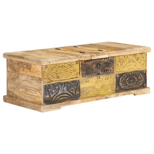 Berkfield Coffee Table 100x50x35 cm Solid Mango Wood