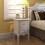 Berkfield Nightstands 4 pcs with 2 Drawers MDF White 1