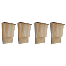 Berkfield Bat Houses 4 pcs 22x12x34 cm Wood