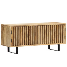 Berkfield TV Cabinet 90x30x40 cm Solid Mango Wood