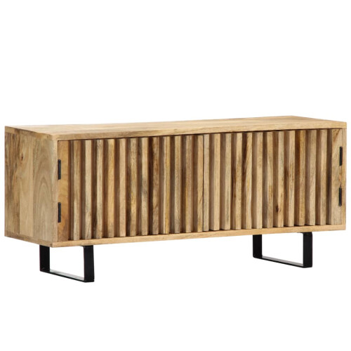 Berkfield TV Cabinet 90x30x40 cm Solid Mango Wood