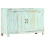 Berkfield Sideboard Light Blue 110x35x70 cm Solid Mango Wood 1