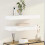 Berkfield Floating Wall Shelves with Drawers 2 pcs White 80 cm 1