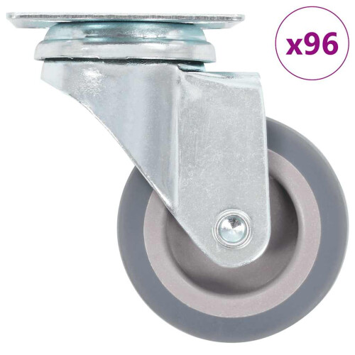 Berkfield 96 pcs Swivel Casters 50 mm
