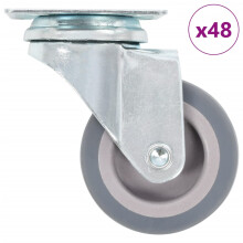 Berkfield 48 pcs Swivel Casters 50 mm