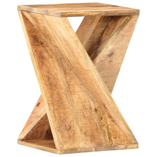 Berkfield Side Table 35x35x55 cm Solid Mango Wood