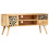 Berkfield TV Cabinet 100x30x45 cm Solid Mango Wood 1