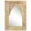 Berkfield Hand Painted Mirror 40x55 cm Solid Mango Wood 1