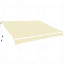 Berkfield Folding Awning Manual Operated 600 cm Cream