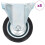 Berkfield 8 pcs Fixed Casters 75 mm 1