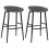 Berkfield Bar Chairs 2 pcs Grey 1