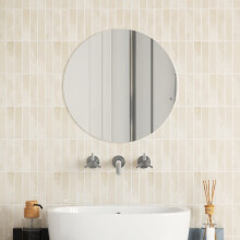 Berkfield Wall Mirror 50 cm Round Glass