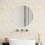 Berkfield Wall Mirror 50 cm Round Glass 1