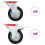 Berkfield 12 pcs Swivel Casters 100 mm 1