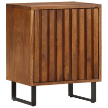 Berkfield Bedside Cabinet 40x30x50 cm Solid Mango Wood