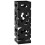 Berkfield Umbrella Stand Design Steel Black 1