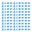 100 Miniature Seal with Luminously Effect Resins Animal Figures 1