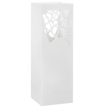 Berkfield Umbrella Stand Stones Steel White