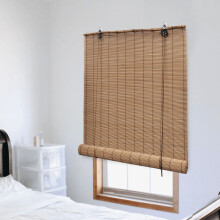 Berkfield Roller Blind Bamboo 150x160 cm Brown