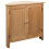 Berkfield Corner Cabinet 80x33.5x78 cm Solid Oak Wood 1