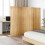 Berkfield Room Divider Bamboo Width 250 cm Height 165 cm Natural 1