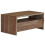 Berkfield Coffee Table Solid Acacia Wood Live Edges 90x50x40 cm Grey 1
