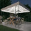 Berkfield Garden Marquee with LED String Lights 3x3 m White 1