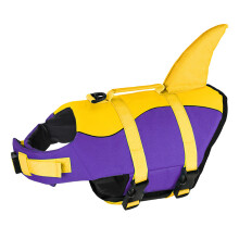 Hunde-Poolwesten für Strand, Pool, Schwimmen und-Lila
