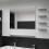 Berkfield Wall Mirror with 5 Shelves Silver 80x60 cm 1