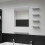Berkfield Wall Mirror with 5 Shelves Silver 50x60 cm 1