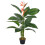 Berkfield Artificial Plant Strelitzia with Pot Red 100 cm 1