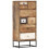 Berkfield Drawer Cabinet 45x30x105 cm Solid Reclaimed Wood 1