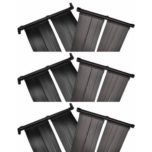 Berkfield Solar Pool Heater Panel 6 pcs 80x620 cm