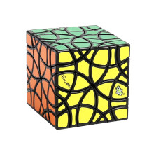 Andromeda 3x3 Speed Cube Puzzle Toy Black, Smooth Rotation Magic Skewb Cube for Adults