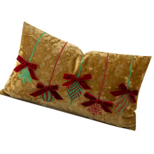 Vakantie geborduurd polyester sierkussenhoes Home Accent-B2