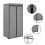 Berkfield Wardrobe Grey 75x50x160 cm 1