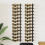 Berkfield Wall Mounted Wine Racks for 12 Bottles 2 pcs Black Iron 1