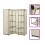 Berkfield Corner Wardrobe Cream 130x87x169 cm 1