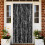 Berkfield Insect Curtain Anthracite 100x220 cm Chenille 1