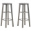 Berkfield Bar Stools 2 pcs Anthracite MDF 1