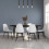Berkfield Dining Chairs 6 pcs White PP 1