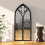 Berkfield Mirror Black 70x30 cm Iron for Indoor Use 1